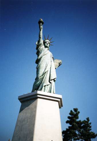 The goddess of liberty