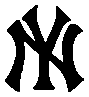 ヤンキース ロゴ黒